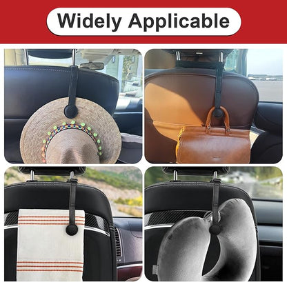 2 Pcs Cowboy Hat Holder Magnetic Leather for Truck