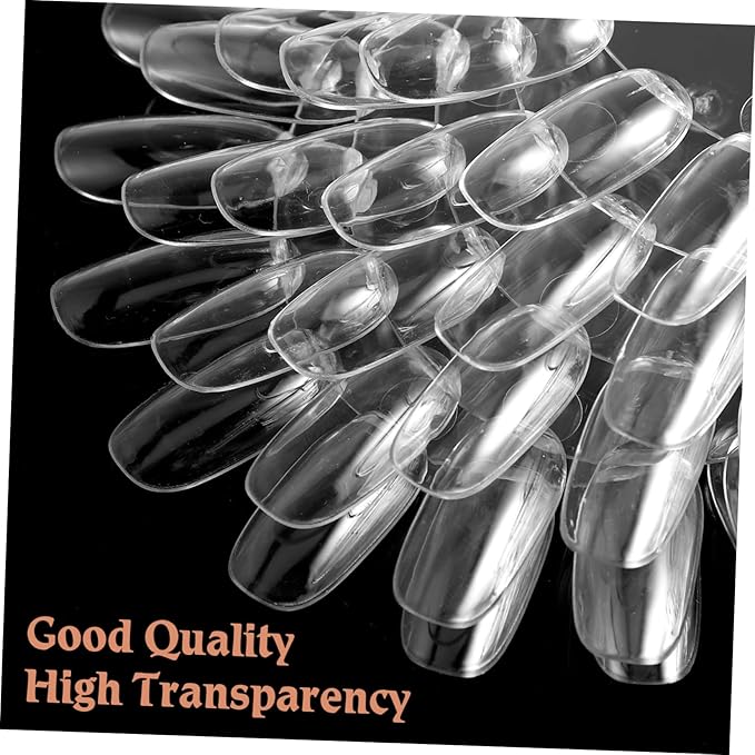 KESYOO 10pcs Clear Acrylic Nail Wheels, Nail Polish Palette for Art, Manicure Practice Display Chart, Transparent for Salon Use
