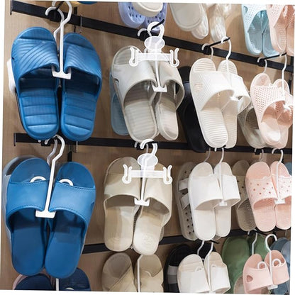 Zerodeko Shoe Rack Hooks 100pcs Over The Door Shoe Organizer Design Easy Access