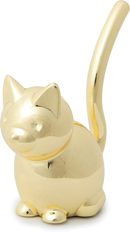 Umbra Zoola Cat Ring Holder, Brass