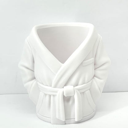 Bathrobe can holder for Beer & Soda, 1pc 4.75" 3D Printed Bath Robe Can Holder, Unique Beer Holder, Spa Day Novelty Gift, Housewarming Present NO CAN or BRUSHES INCLUDED