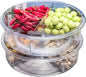 2 Pack Lazy Susan, 10.5 Inch Lazy Susan Organizer, 360 Degree Swivel, for Kitchen, Pantry, Refrigerator, Bathroom and Vanity Countertops (Clear) (2P-10.5 Inch)