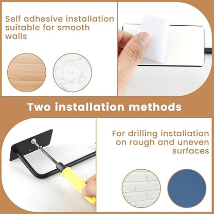 Hat Rack for Baseball Cap 2 Pack Hat Hooks Stainless Steel Hat Storage Hooks Adhesive Hat Organizer Holder Wall Mounted Hat Holder Wall Hat Organizer Hat Hanger Racks for Closet Door Living Room