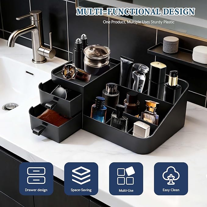 Cologne Stand for Men,Cologne Organizer for Men,Mens Cologne Organizer,Mens Bathroom Organizer,Shelf for Perfume,Organizer Gifts for Bedroom,Bathroom,Vanity,Men's Dresser Organizer