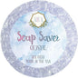Aira Soap Saver - Soap Dish & Holder - BPA Free Shower & Bath Holder - Drains Water, Circulates Air - Fits All Sets - Round Crystal