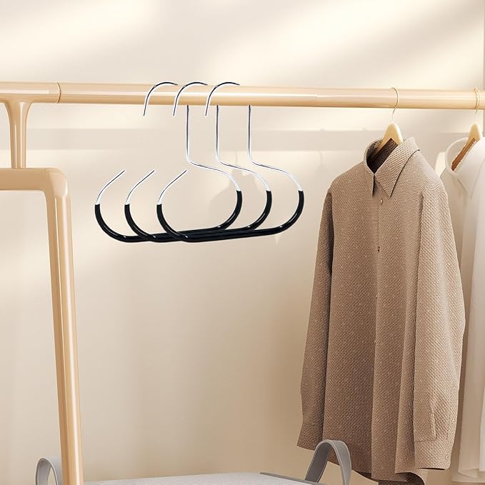 Hat Organizer, Holds Up to 8 Hats, Hat Racks/Holder/Hooks for Closet, Hat Hanger for Home & Dorm | Multi-Function Hanging Hat Storage for Closet & Display (White)