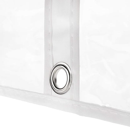 HANGERWORLD Clear 30inch Kids Clothes Carry Cover Protector Bags Baby Toddler - Showerproof, Acid Free, Transparent