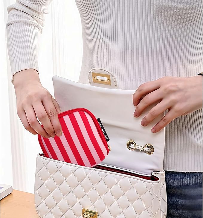 Travel Jewelry Case Small Jewelry Organizer Purse Jewelry Bag Women Gifts Jewelry Purse for Bracelet Rings Earring Necklace