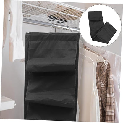 VICASKY Hanging Shoe Organizer Bag Multi Storage for Shoes Bras Clothes Space Saving Over the Door Wall Storage Non Woven Stylish