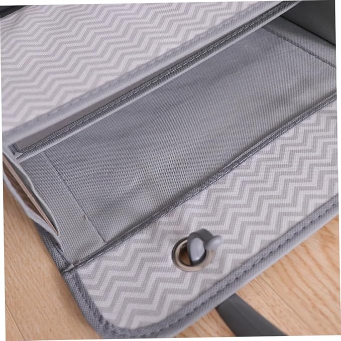 PRETYZOOM Over Door Pantry Organizer 4-Layer Hanging Closet Organizer Wall Hanging Bag Easy to Install