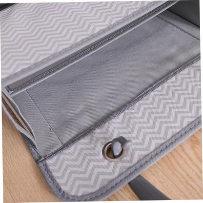 PRETYZOOM Over Door Pantry Organizer 4-Layer Hanging Closet Organizer Wall Hanging Bag Easy to Install