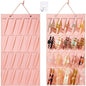 Claw Clip Organizer Stand Pink Hanging Hair Claw Clips Organizer Gifts for Girls Pack of 1 180g 25"