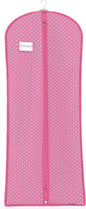 Hangerworld Breathable Clothes Cover 152 cm Pink/White Polka Dot Clothes Cover