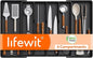 Lifewit Utensil Organizer for Kitchen Drawers, Expandable Cooking Utensil Tray, Adjustable Cutlery Silverware Flatware Holder, Plastic Spatula Tools Storage Divider, 18- 30 x 18.5", Black