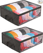 2 Pcs Hat Organizer for Baseball Cap, Hat Storage Bags with Carry Handles Hat Holder Rack for Closet Travel Hat Organizer