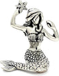 Basic Spirit Mermaid Pewter Ring Holder Jewelry Holder Gift Box Whimsical