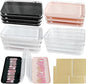 14Pcs Press On Nail Packaging Box Large,Press on Nail Storage Box for Press Ons Long, 5.1”×2.95” Fake Nail Storage Cases with 60 Pcs Adhesive Tape for Fake Nails Storage Display Nail Salon Business