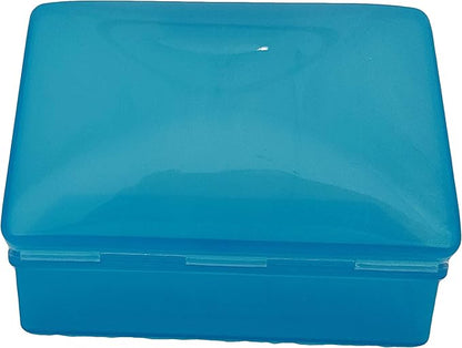 American Comb Travel Soapbox, Durable Storage Container, Multiple Colors, Made in USA (1, Blue)