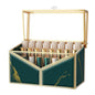 Youdepot Lipstick Organizer Lipstick Holder - 24 Spaces, Tempered Glass Lip Gloss and Perfume Organizer,Vanity Lipstick Holder and Organizer.