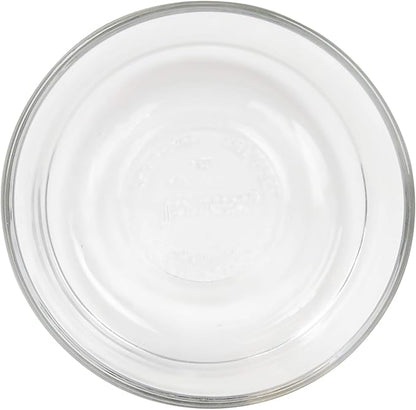 Pyrex 7200 2 Cup Glass Bowls & 7200-PC Orange Food Storage Replacement Lids (4-Pack) - Made in USA