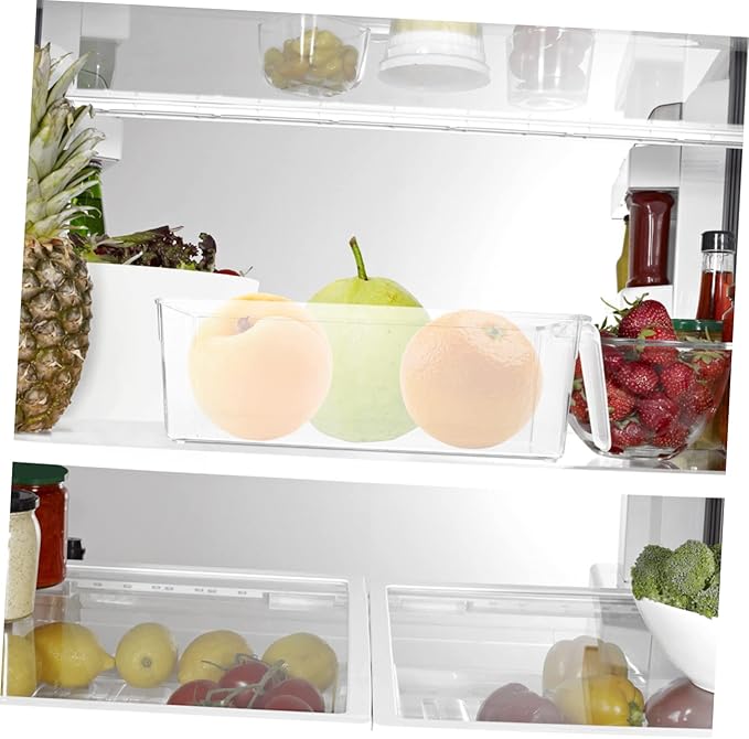 Ciieeo 2pcs Multi-functional Beverage Storage Boxes Pulling Containers for Refrigerator Organization for Beer and Soda Can Dispensing Space-saving and Stylish Food Storage