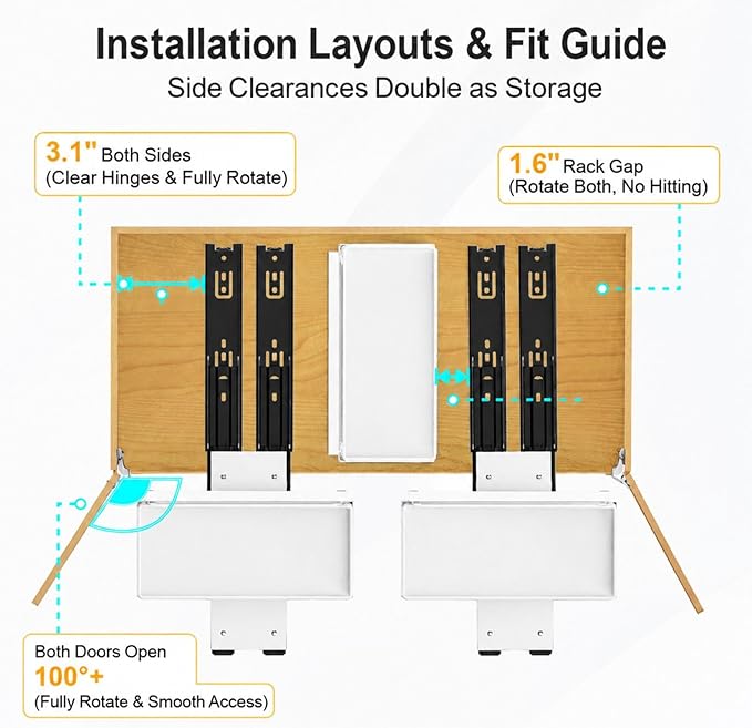 iSPECLE Vertical Spice Rack Pull Out - 1 Pack Rotate No-Drill Slide Out Spice Rack for Cabinet Swivel Easy Access Spices, Adjust Height for 4oz to 8oz Spice Jars Inside Kitchen Pantry Cabinet, Black