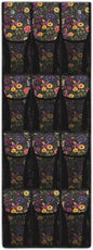 Florals Over the Door Shoe Organizer,Shoe Organizer Door Hanger with 12 Mesh Large Pockets,Space Saver,Storage for Small Spaces