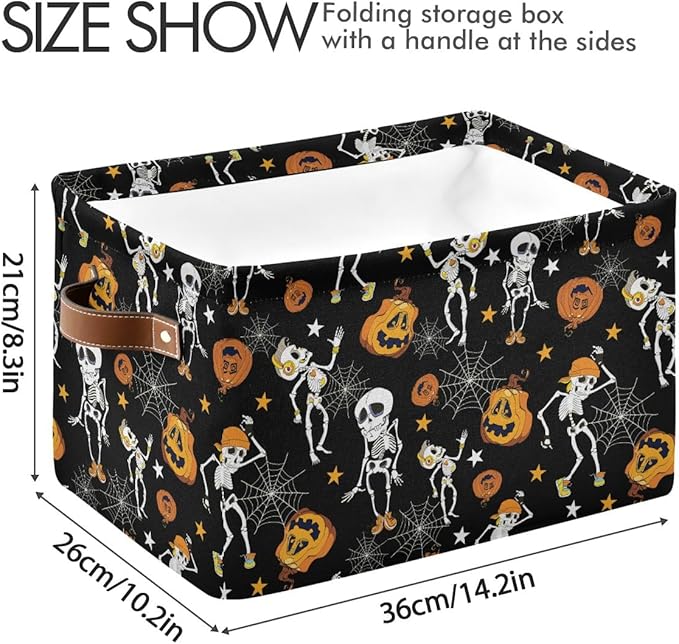 Skeleton Rectangular Storage Basket Organizer Bin Shelf Baskets For Clothes Gifts For Home Office Dorm