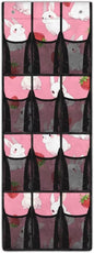 Generic Pink Rabbit Over The Door Shoe Organizer for Cruise Ship Strong Over The Door Storage Organizer Shoes Spandex Fabric Is Not Only Flexible But Also Allows Fit Into Any Space Behind The Door
