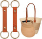 2 Pack Sun Hat and Baseball Cap Rack, Multifunctional Hat Rack, Vacation Traveling Essentials Accessor(A001-Brown)