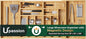 Large Silverware Organizer, 12 Slots Magnetic Connected Expandable Bamboo Utensil Drawer Organizer From 21 to 37.4 Inches, Adjustable Flatware and Cutlery Holder, Utensil Tray for Kitchen Natural