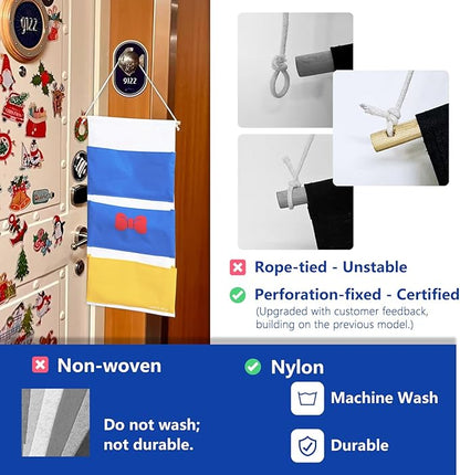 Fish Extender for Disney Cruise, 3-Pocket Hanging Organizer,Cruise Door Gift Holder，Must Have with Pixie Dust Gift Holder (2026Edition)