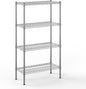 14" Deep x 30" Wide x 54" Height Wire Shelving Kit | 4-Tier | NSF Commercial Storage Rack Unit