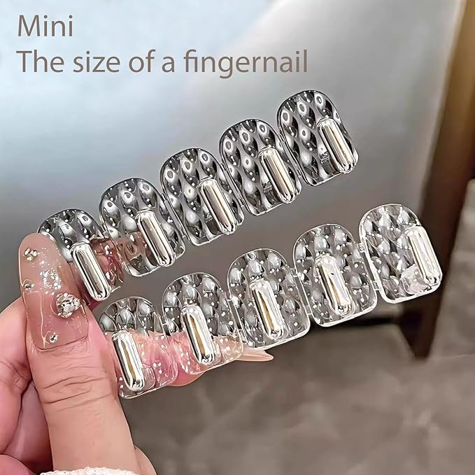 Wall Hanging Jewelry Organizer, Necklace hooks, Self adhesive Necklace Holder, Jewelry Hooks for Bracelets, Earrings and Rings (Clear-30hooks)
