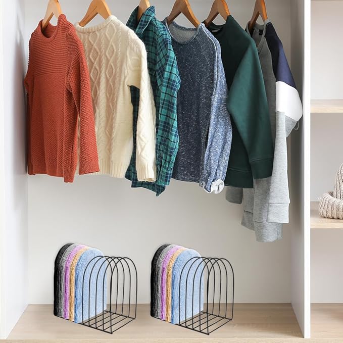 Beanie Holder Organizer, Knitted Hat Storage Rack Display Stand Metal Cap Holder for Winter Swimming Hat Display Home Entryway Tabletop Bedroom Closet Dresser Room Office (Black, 1 Pcs)
