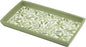 Avanti Linens - Vanity Tray, Resin Countertop Accessories, Guest Bathroom Essentials (Stratford Collection, Green)