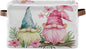 Large Storage Basket Gnomes Spring Storage Bin Cube Canvas Fabric Organizer Handles Collapsible for Clothes Toys Bedroom Decorative