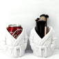 Bathrobe can holder for Beer & Soda, 1pc 4.75" 3D Printed Bath Robe Can Holder, Unique Beer Holder, Spa Day Novelty Gift, Housewarming Present NO CAN or BRUSHES INCLUDED