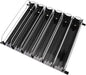 Soda Can Organizer, Automatic Pusher Glide Drink Dispenser for Fridge, Adjustable Width Beverage Holder, Storage 25 Cans 5 Row (Black)