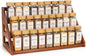 Bamboo 3 Tier Spice racks, Kitchen Seasoning Spices Rack, Spice Organizer, Suitable for Spice Organizers Such as Sitchen Countertops, Stoves, Sorage Rooms (XXL)