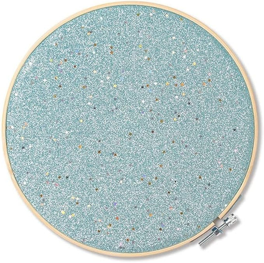 REOVE Pin Collection Display Stand, Blue, Pin Display Board, Wall Mount, Glittering Stars, Jewelry Storage for Enamel Pins, Patches, Buttons, Holds Brooch, Earrings, Necklace, Rings