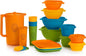 Tupperware Heritage Get it All Retro Collection, 30 Piece Food Storage Container Set in Retro Colors, Dishwasher Safe and BPA Free