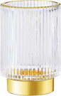 Makeup Brush Holder Organizer,Toothbrush Holders,Desk Pen Pencil Holder,Multifunctional Vintage Glass Brush Cup（L/White/A3-9-US）