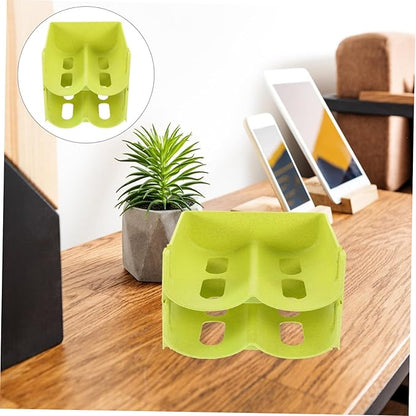 Ciieeo 4pcs Stackable Can Organizer Drink Storage Rack for Refrigerator Pantry Cabinet
