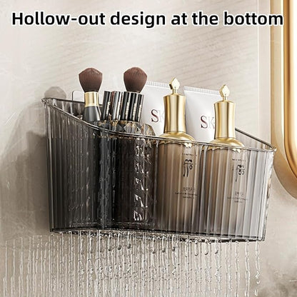 2 Pack Cabinet Door Organizer with back-mounted hook, Cabinet door Storage Holder Basket , Hanging cabinet organizer for Kitchen, Bathroom, Cabinet, Pantry, Office (2 Packs Gray)