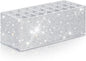 Bling Acrylic Lip Gloss Organizer for Tall Lip Gloss Lipstick Products,Glitter Beauty Makeup Holder 24 Space Organization Container Sparkle Storage Display Case