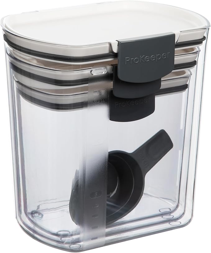 PREPWORKS ProKeeper 3 Piece Baker's Storage Set - Includes Flour, Sugar, and Brown Sugar Containers