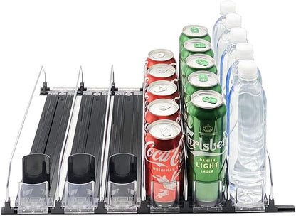 Soda Dispenser Display with Smooth and Fast Pusher Glide