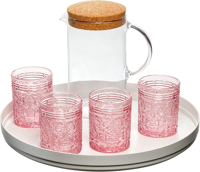 iDesign Recycled Plastic Lazy Susan Turntable Organizer, The Rosanna Pansino Collection – 14.9” L x 14.85” W x 1.6” H, Coconut