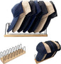 Hat Rack, Display Stand, 7-Cap Storage Organiser for Baseball Caps, Snapbacks, Fits on Tabletop, in Closet, Dressing Room